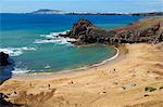 Plage de Papagayo, Lanzarote, Canary îles, Espagne, océan Atlantique, Europe