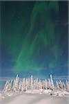 Nothern Lights, Nissi, Nordoesterbotten, Finnland