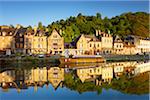 Dinan et rivière de la Rance, côtes-d'Armor, Bretagne, France
