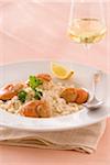 Risotto with scallops