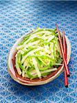 Sauté de poivrons verts et pommes de terre en tranches