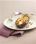 Stuffed eggplant