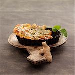 Jerusalem artichoke and ginger savoury tatin tart