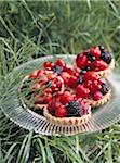 Summer fruit tartlets