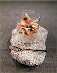 Fresh marinated herring Verrine