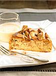 Rice and almond cake