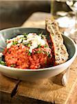 Trois variétés de risotto de tomate