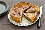 Tarte aux champignons