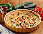 Ratatouille savoury tart