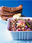 Potted sardine,red onion and caper salad