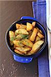 Country potatoes with herbs,