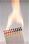 Burning Matches