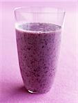 Bilberry milk shake