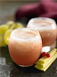 Redcurrant,apple and grape smoothie