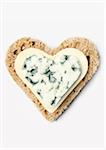 Coeur de pain, beurre et fromage bleu