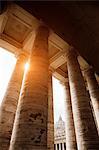 Low Angle View of römische Säulen