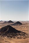 Overview of Black Desert, Western Desert, Egypt