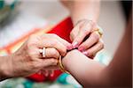 Tea Ceremony During Chinese Wedding