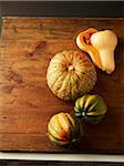 Courges diverses