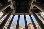 Detail des Pantheon, Rom, Latium, Italien