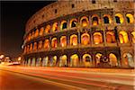 Colosseum at Night, Rome, Lazio, Italy