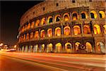 Colisée à nuit, Rome, Lazio, Italie