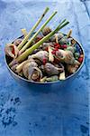 Whelks with citronella and ginger