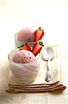 Strawberry ice cream