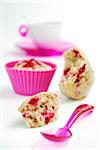 Muffins aux framboises