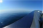 Railing on Expedition Vessel, Greenland Sea, Arctic