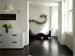 Modern apartment with sliding doors, Bayswater, London, UK. Architects: Openstudio Architects- Jennifer Benningfield