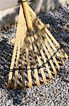 Bamboo garden rake