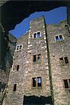 Berry Pomeroy Castle. The Privy Tower in the East Range overlooking the inner court .