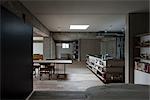 Sakura flat, Private House, Openplan modern concrete home. Architects: Hitoshi Wakamatsu Architect and Associates