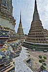 Thailand, Bangkok, Wat Pho, Chedi
