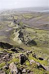 Lakagigar fissure volcanique (également connu sous le nom cratères de Laki ou le Laki), Islande