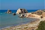 Petra tou Romiou, Aphrodite's Rock, UNESCO World Heritage Site, near Paphos, Cyprus, Mediterranean, Europe