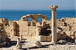 Ruins of Kourion, near Episkopi, Cyprus, Europe