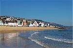 Front de mer, Lyme Regis, Dorset, Angleterre, Royaume-Uni, Europe