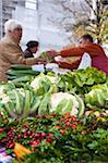 Market in Passau, Bavaria, Germany, Europe