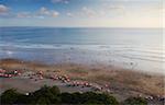 Aerial view of Legian beach, Bali, Indonesia, Southeast Asia, Asia