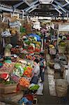 Marché Pasar Gede, Solo, Java, en Indonésie, l'Asie du sud-est, Asie