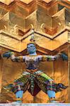 Temple of the Emerald Buddha (Wat Phra Kaew), The Grand Palace, Bangkok, Thailand, Southeast Asia, Asia