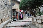 Eze medieval village, Alpes Maritimes, Provence, Cote d'Azur, French Riviera, France, Mediterranean, Europe