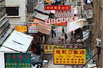 Street in Central, Hong Kong Island, Hong Kong, China, Asia