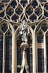 Moses, das jüngste Gericht Fenster, St.-Stephans Kathedrale von Sens, Yonne, Burgund, Frankreich, Europa
