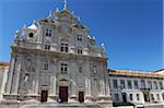 Neue Kathedrale (Se Nova), ehemals ein Jesuitenkolleg, Manierismus niedriger und barocke Fassade, Coimbra, Beira Litoral, Portugal, Europa
