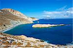 Katergo beach, Folegandros, Cyclades Islands, Greek Islands, Aegean Sea, Greece, Europe