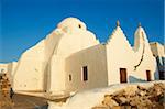 Paraportiani church, The Chora (Hora), Mykonos, Cyclades Islands, Greek Islands, Aegean Sea, Greece, Europe