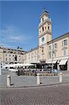 Piazza Garibaldi und Palazzo Del Govenatore, Parma, Emilia-Romagna, Italien, Europa